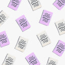 Woven Labels - "Purple Perfectly Imperfect”