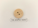 Scissor Design Wooden Button