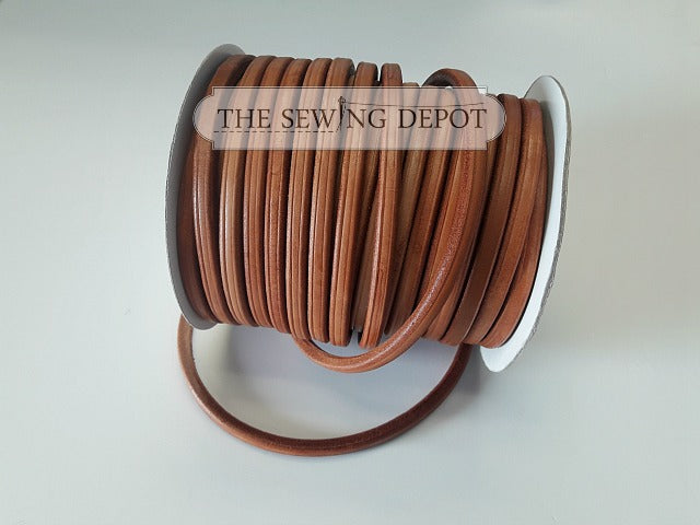 Leather Machine Belting 3/8"