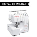 Singer 14T554 Overlocker Manual