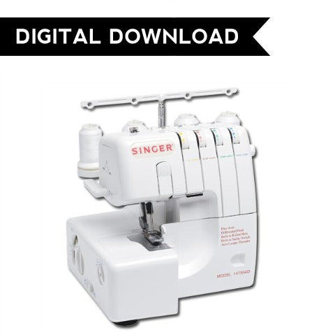 Singer 14T554 Overlocker Manual