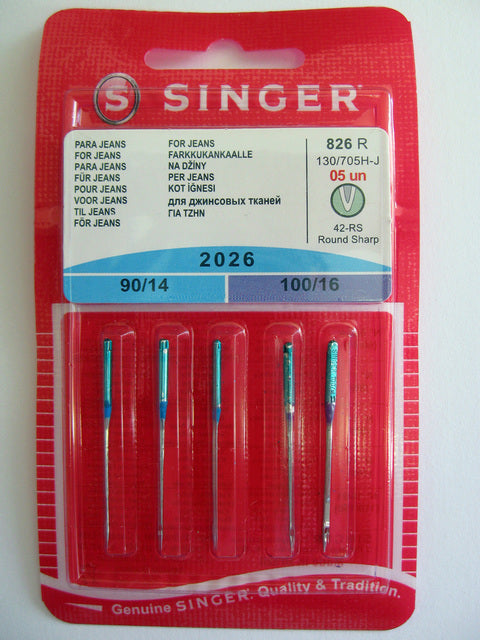 Singer Home Sewing Machine Needles - Jeans