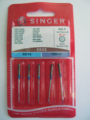 Singer Home Sewing Machine Needles - Leather