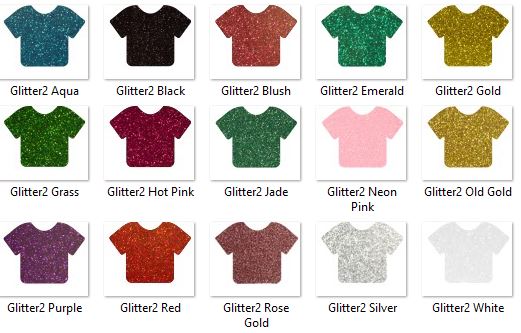 Siser Glitter 2 HTV - Copper