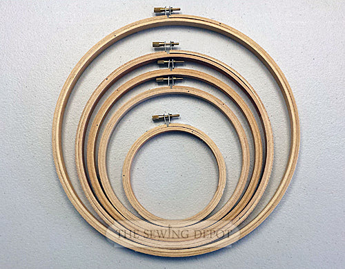 Wooden Embroidery Hoop 4"