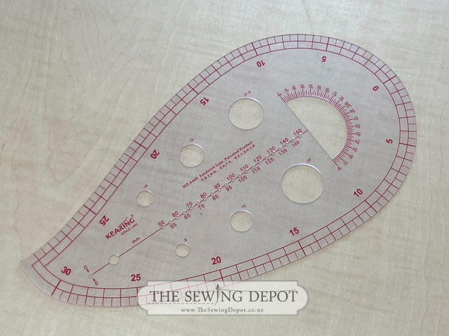 Armscye Curve Ruler – The Sewing Depot