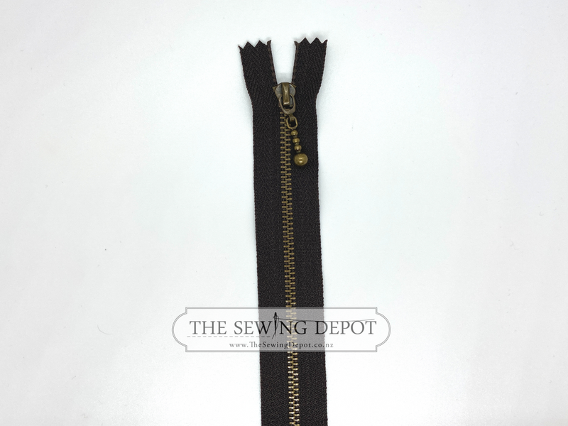 Metal Dress Zip 30cm - End of Line