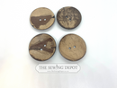 Giant Rustic Wood Buttons