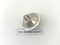 Small Silver Diamante Shank Button