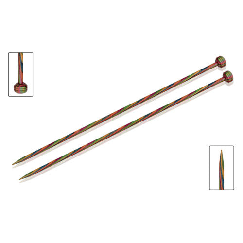KnitPro 35cm Symfonie Single Pointed Needles