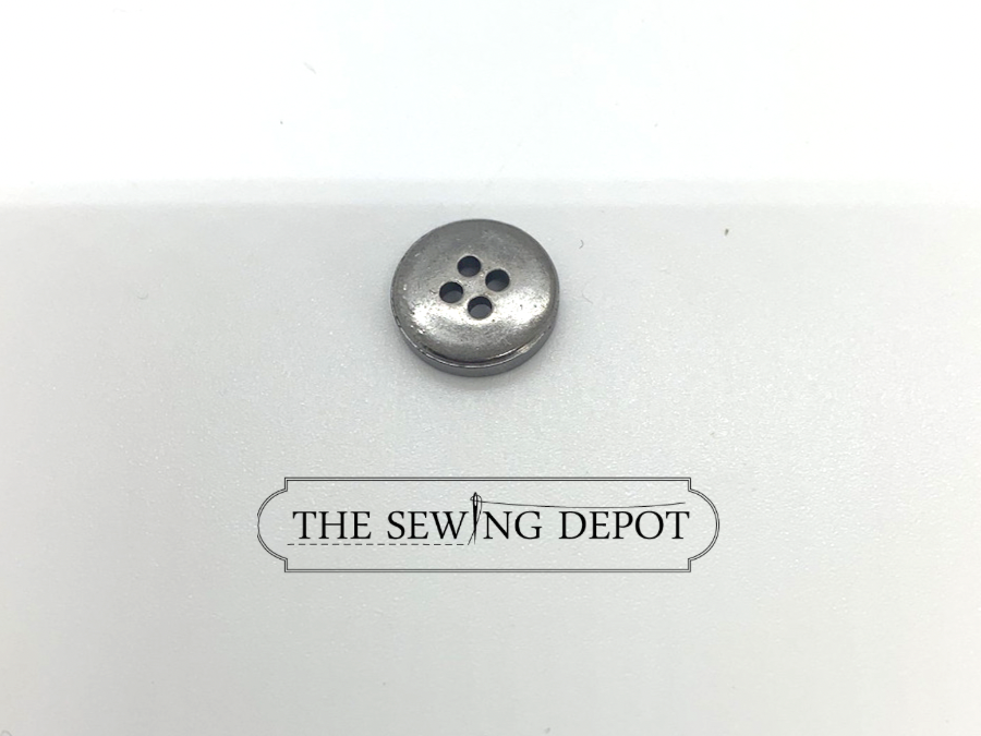 Textured Silver Button – The Sewing Depot