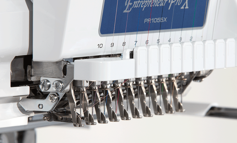 Brother PR1055X 10 Needle Embroidery Machine